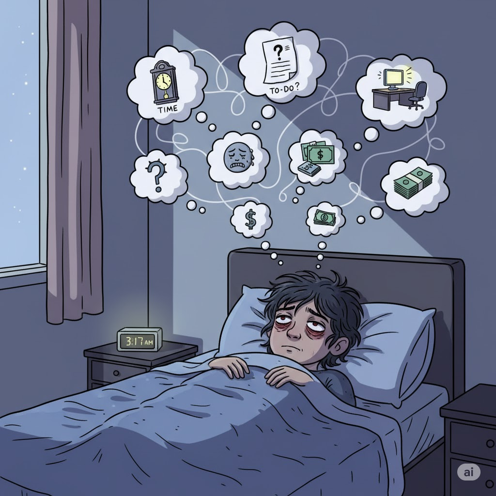 🌙 잠들기 전 생각 정리 끝! 불면증을 이기는 3단계 마음 수면 루틴