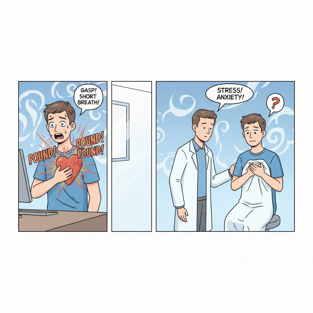 아무 이유 없이 심장이 두근거릴 때, 뇌는 무슨 일을 하고 있을까?