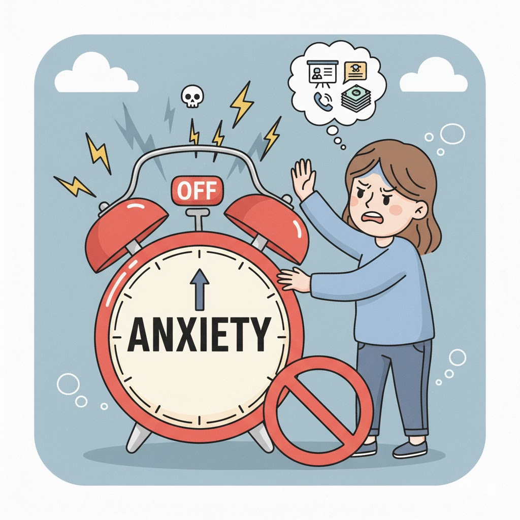 불안을 없애려 할수록 더 커지는 이유